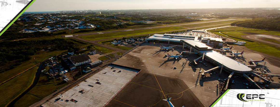 Reforma e ampliação de pátios de Estacionamento de Aeronaves do Aeroporto Internacional de Salvador/BA