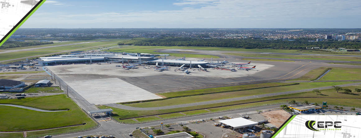 Reforma e ampliação de pátios de Estacionamento de Aeronaves do Aeroporto Internacional de Salvador/BA