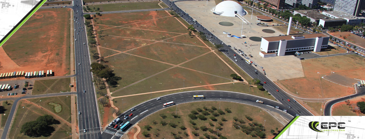 Execução de ciclovias, incluindo paisagismo no Plano Piloto - RA I